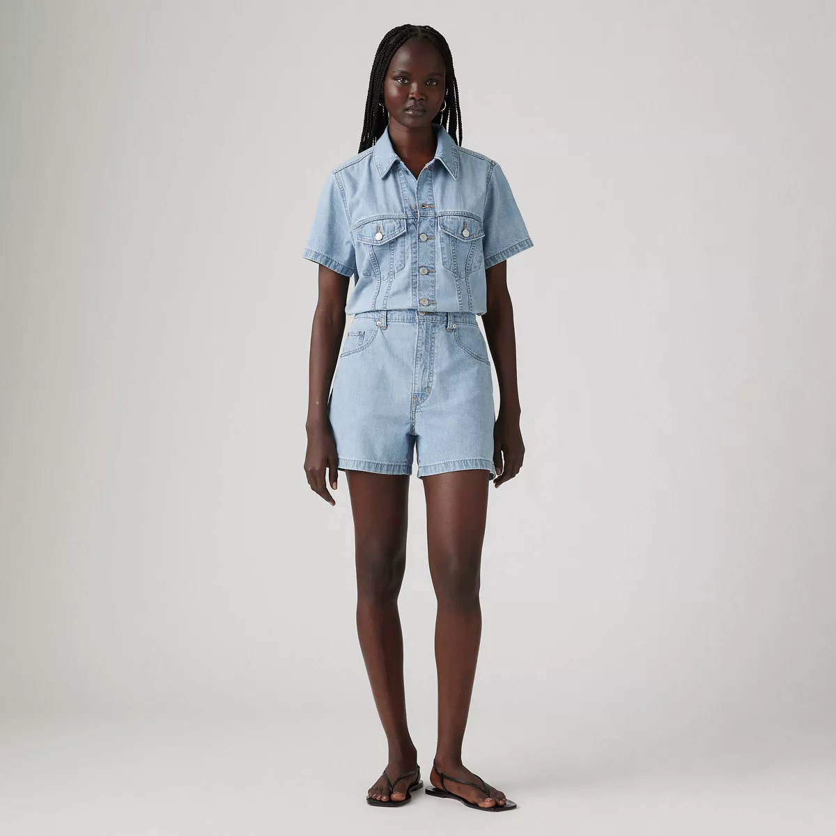 Levi's® Women's Type 3 Romper - Forgotten Dream | Target