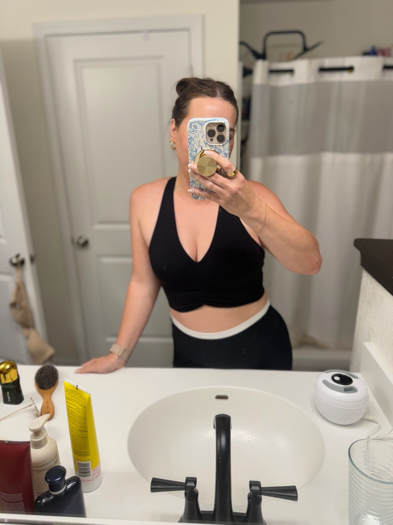 Wearing size large in the longline sports bra // love & have in multiple colors

#LTKMidsize #LTKActive #LTKfitnessgoals