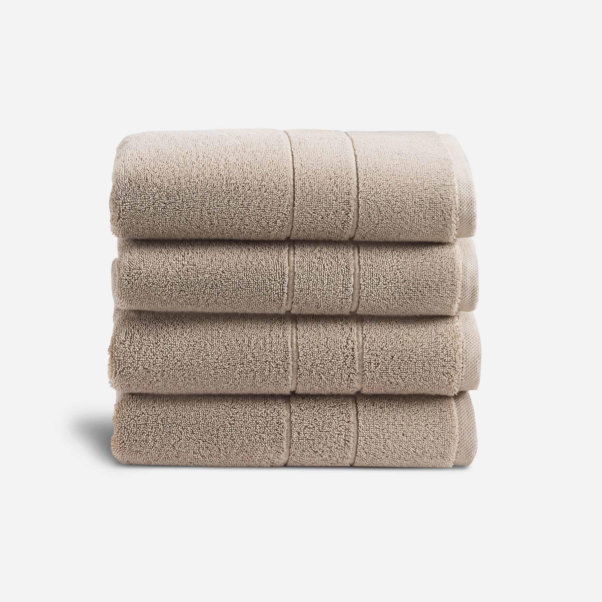 Brooklinen Super-Plush Turkish Cotton Bath Towel Set - Includes 4 Bath Towels Cotton, 820 GSM, Hi... | Amazon (US)