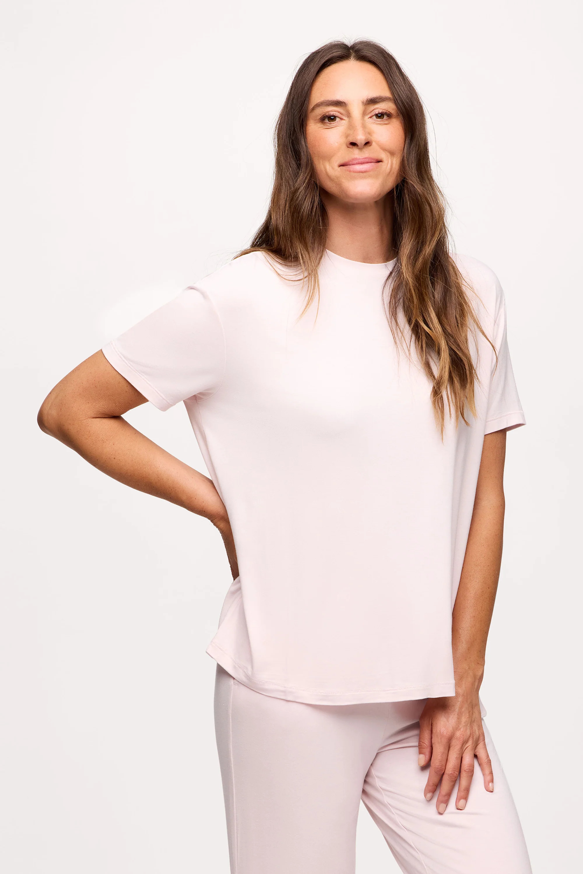 Boyfriend Pajama Tee | Makeup | nuuds