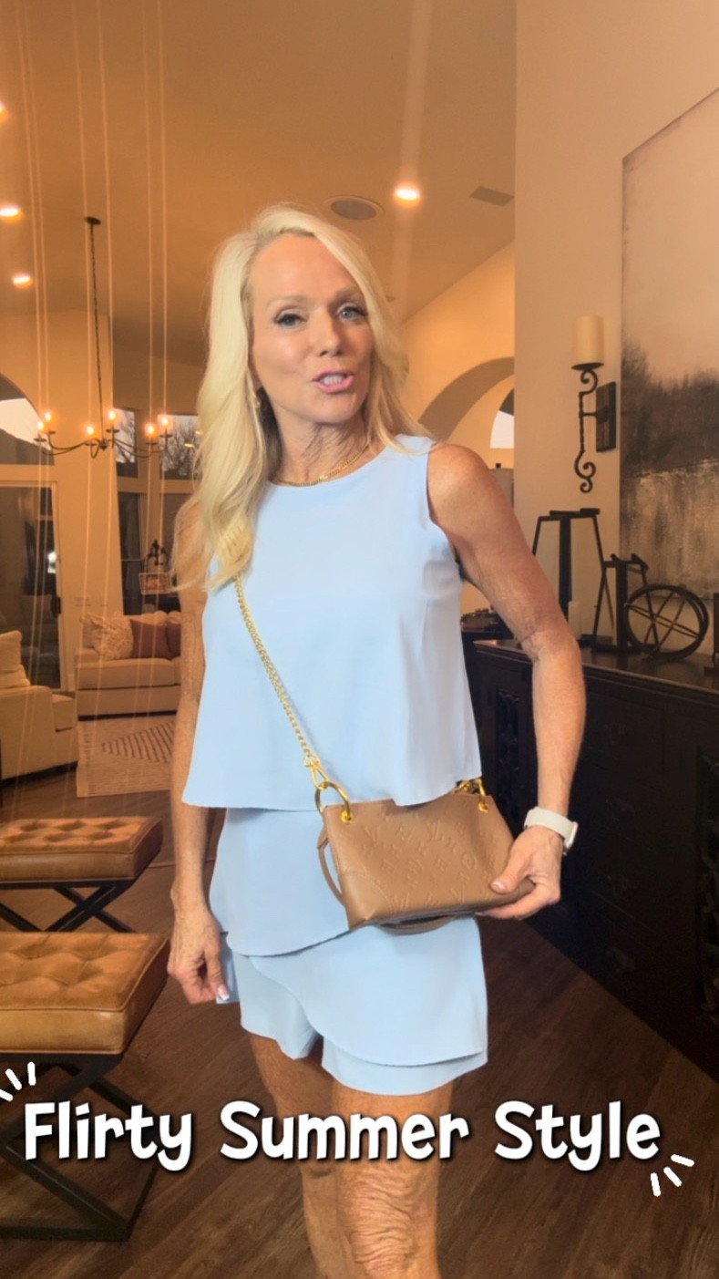 Some outfits just feel like spring and summer 💙

This baby blue Dokotoo chiffon romper is light, flirty, and effortlessly feminine. I love how the soft ruffle details give it that little extra charm while still being comfortable enough to wear all day. It’s one of those easy pieces you can throw on and instantly feel put together—perfect for brunch, vacation days, date nights, or just enjoying a beautiful sunny afternoon.

The flowy chiffon fabric moves so pretty when you walk, and the color is such a soft, happy shade of blue. Definitely one of those outfits that makes you smile when you put it on.#LTKStyleTip #LTKFinds #Amazonfinds #RomperLove #Dokotoo_official

#LTKSeasonal