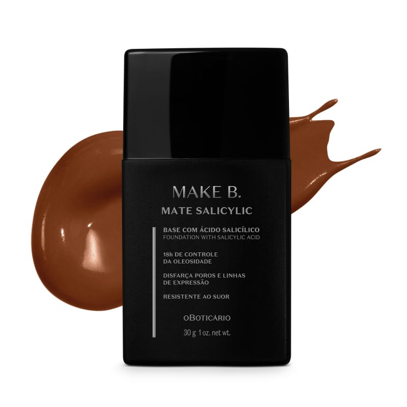 Base Líquida Cor 310 Make B. Mate Salicylic 30g | oBoticario (BR)