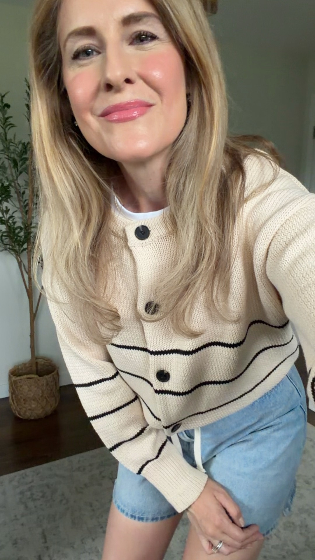 Weekly ramblings! I filmed this on Saturday. These denim shorts are so good, rigid denim, high rise, 6” inseam. Fit tts, I got the 6. Don’t size down. #walmartfashion

#LTKOver40