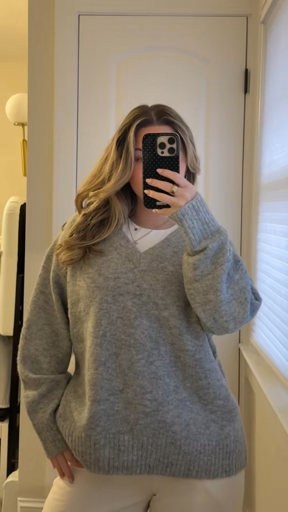 Build an outfit w/ me this morning🩶

Size S in both sweater & pants

#LTKootd #LTKWorkwear #LTKgrwm