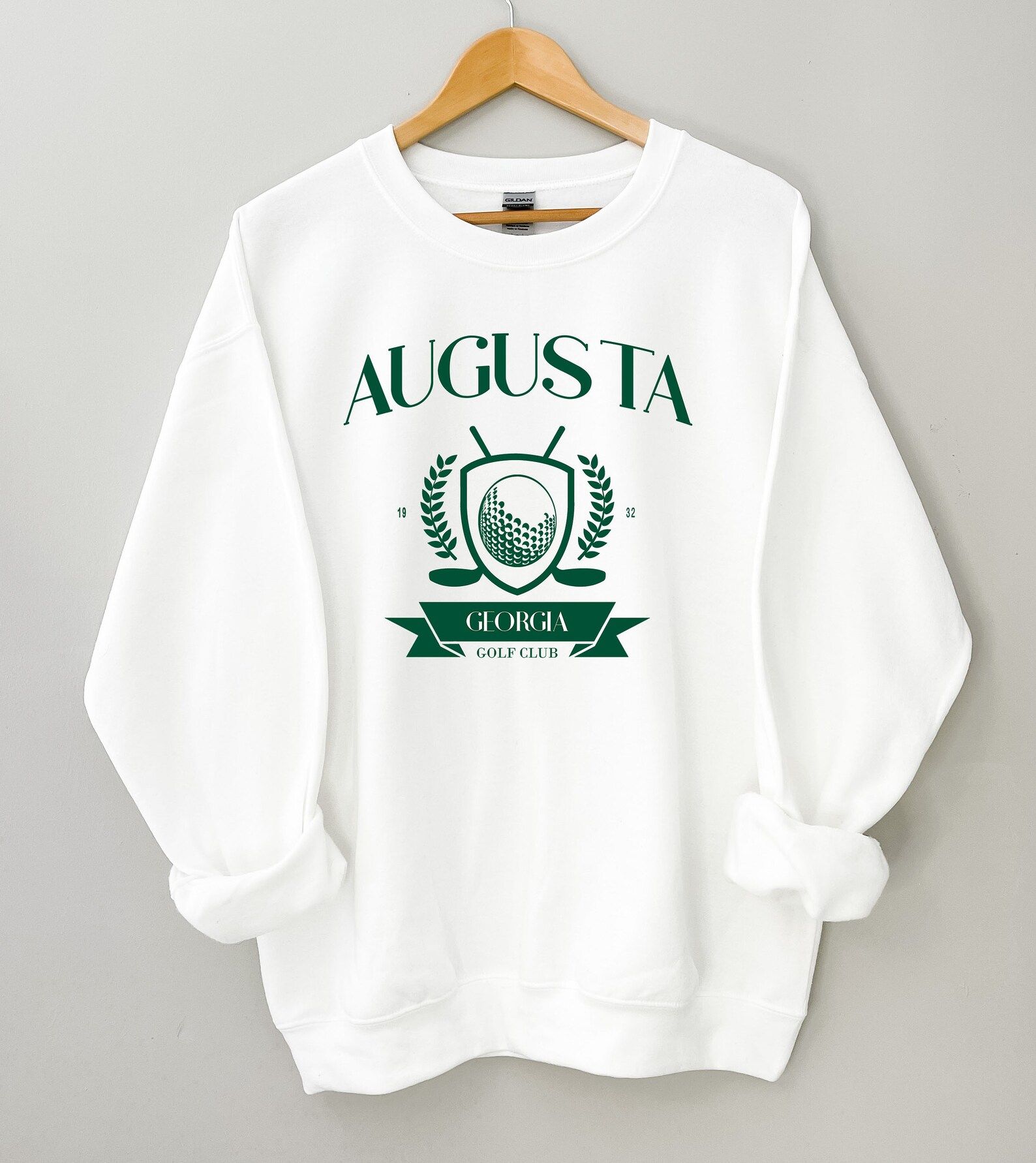 Augusta Vintage Style Unisex Sweatshirt | Augusta Georgia Golfing Crewneck Sweatshirt | Augusta S... | Etsy (US)