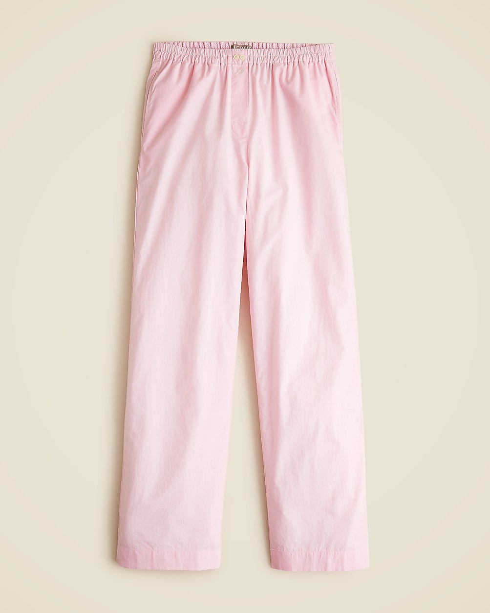 Classic pajama pant in end-on-end cotton | J. Crew US