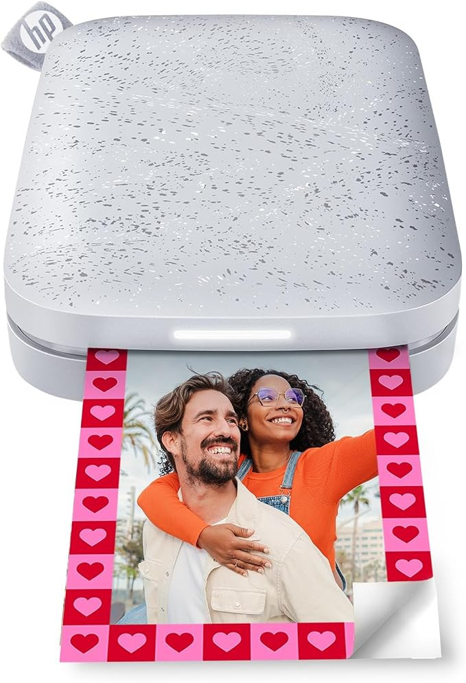 HP Sprocket Portable 2x3 Instant Photo Printer (Luna Pearl) Print Pictures on Zink Sticky-Backed ... | Amazon (US)