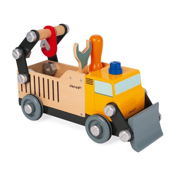 Brico'Kids DIY Construction Truck - Janod Vehicles & Trains | Maisonette | Maisonette