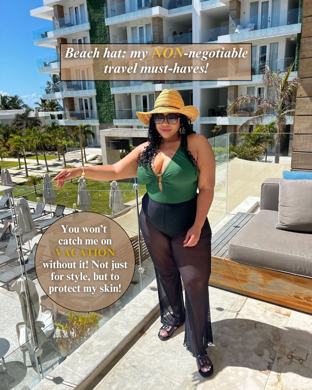 Beach hats are a must!! 👙☀️🏝️

#LTKmomlife #LTKOver40 #LTKTravel