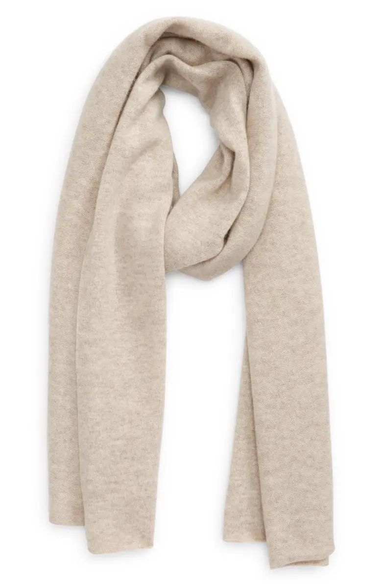 Vince Boiled Cashmere Knit Scarf | Nordstrom | Nordstrom