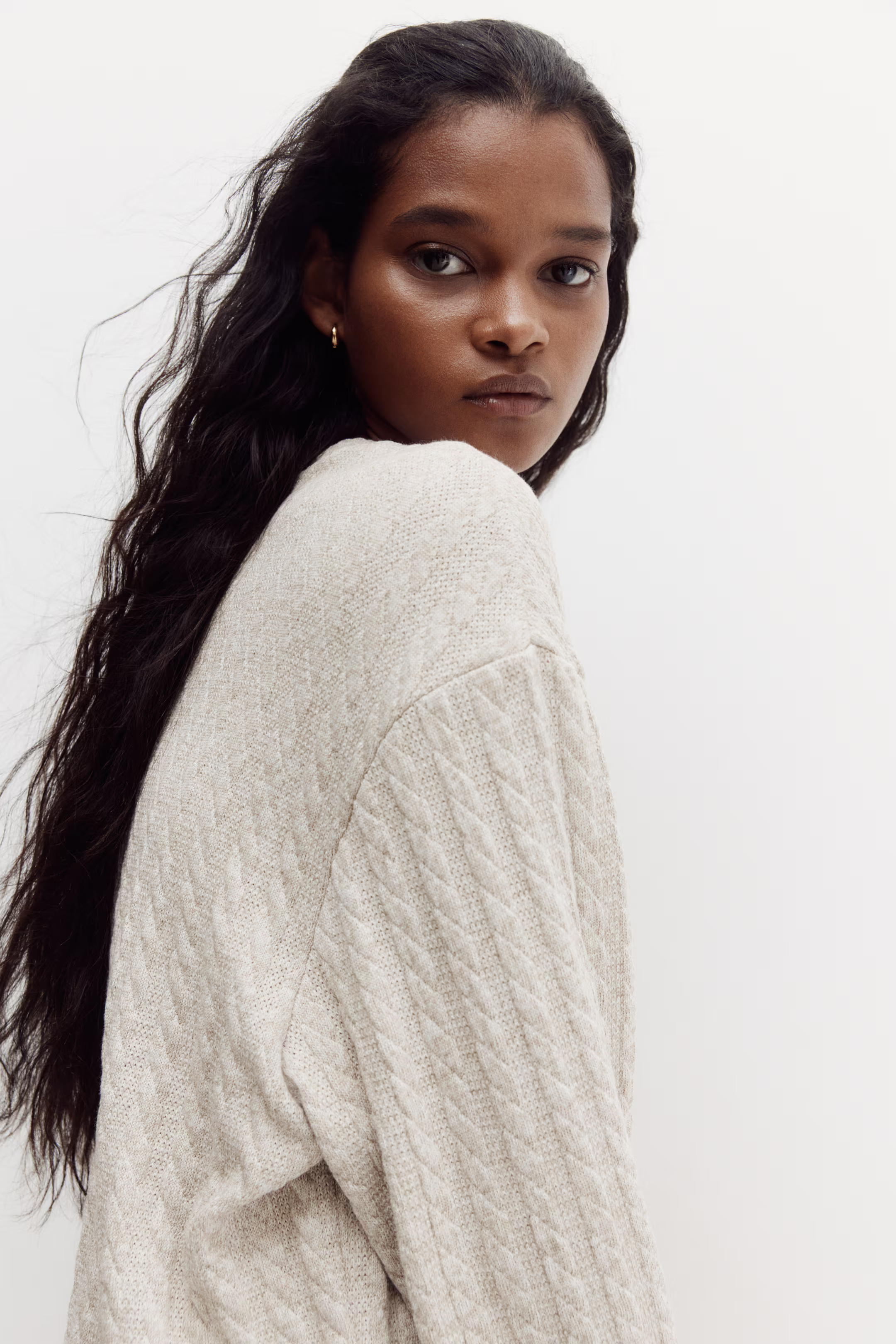 Cable-Knit Sweater | H&M (US + CA)
