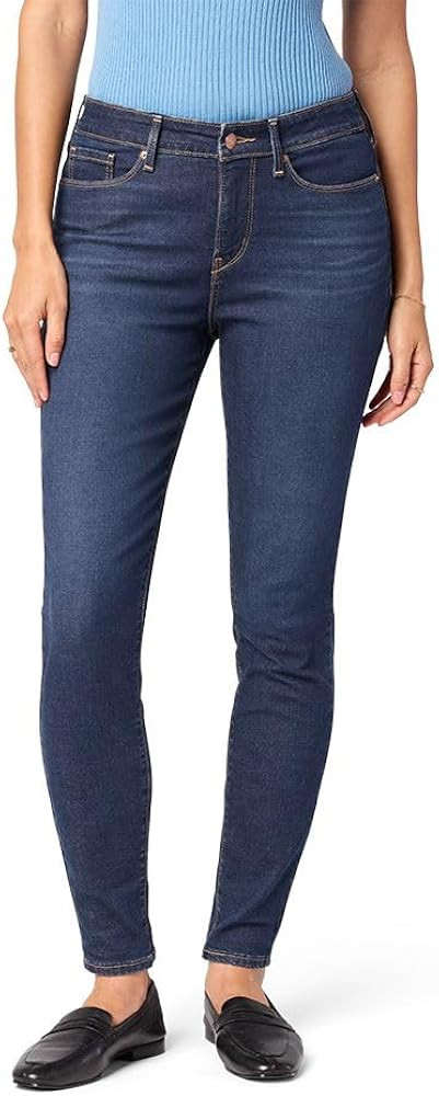 Levi Strauss Signature Gold Women's Totally Shaping Skinny Mid-Rise Stretch Denim Jean Pants (Ava... | Amazon (US)