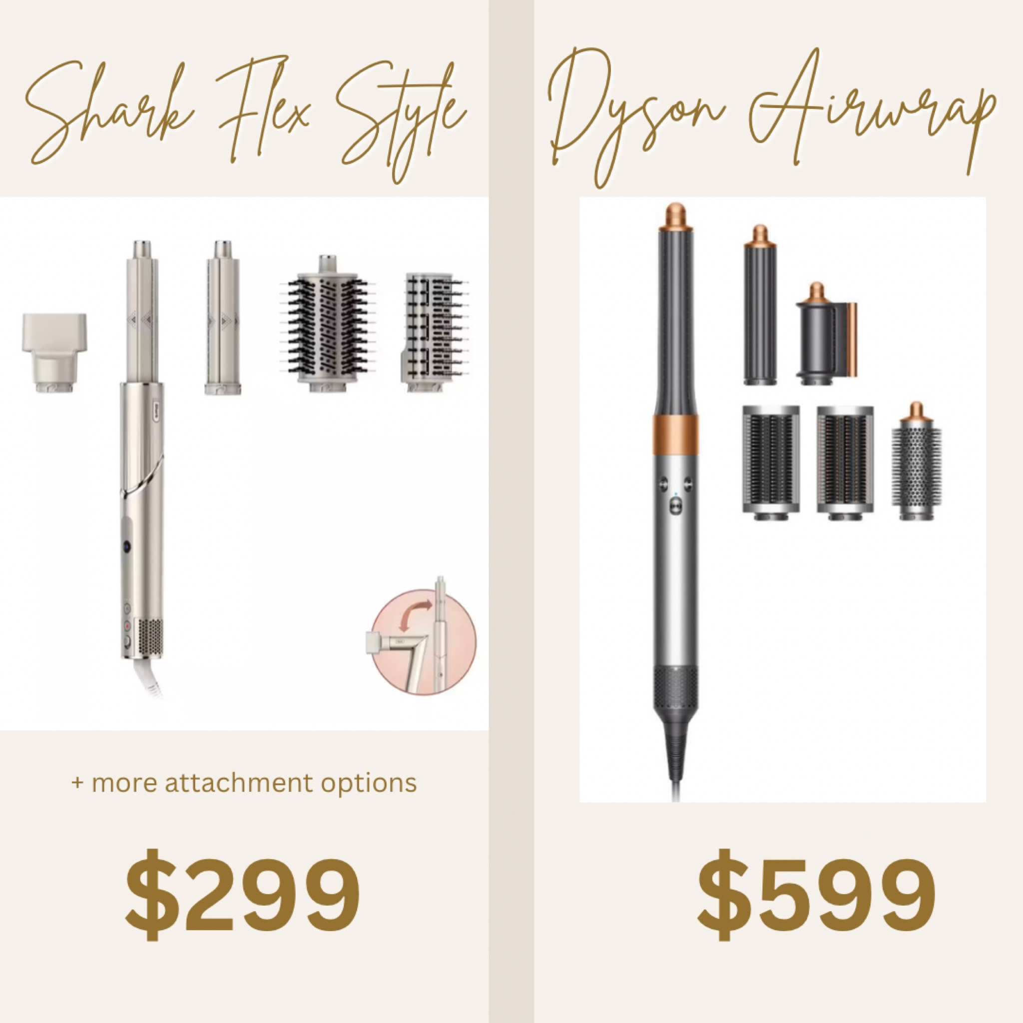 New hairstyle tool from shark! This alternate to the Dyson air wrap works just as well according to TikTok and is half the price. Comes with up to 6 different styling attachments and reduces the amount of heat exposure on your hair. Would make a great gift for someone else or yourself. 

#LTKGiftGuide #LTKstyletip #LTKbeauty