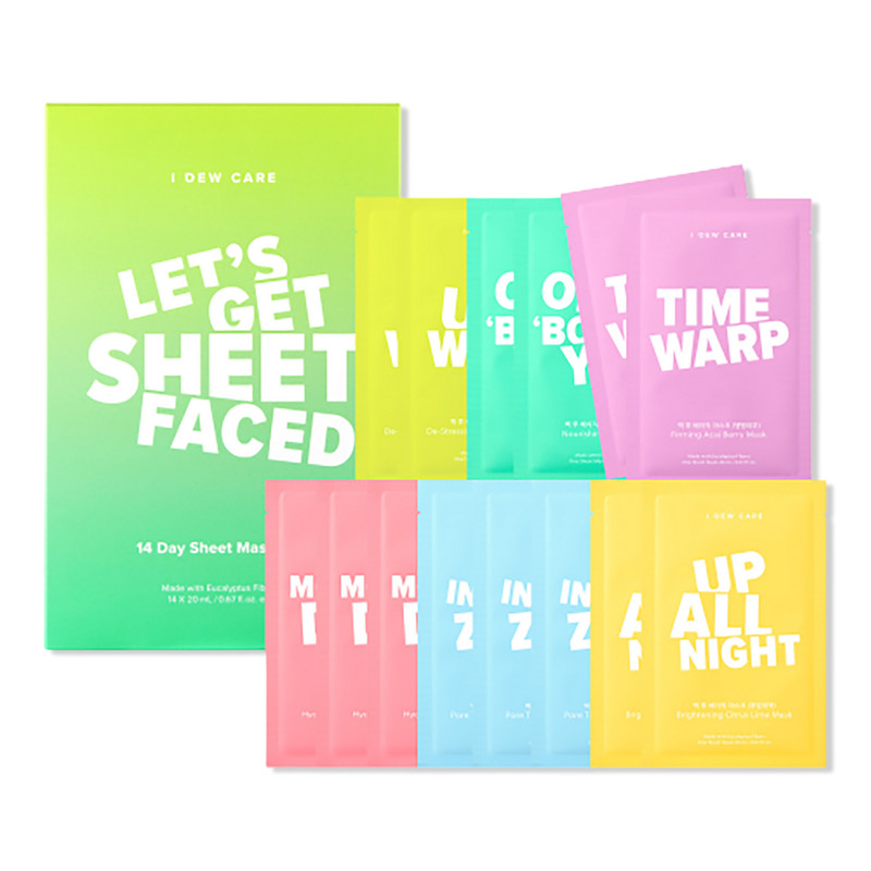 I Dew Care Let's Get Sheet Faced Sheet Mask Set | Ulta Beauty | Ulta