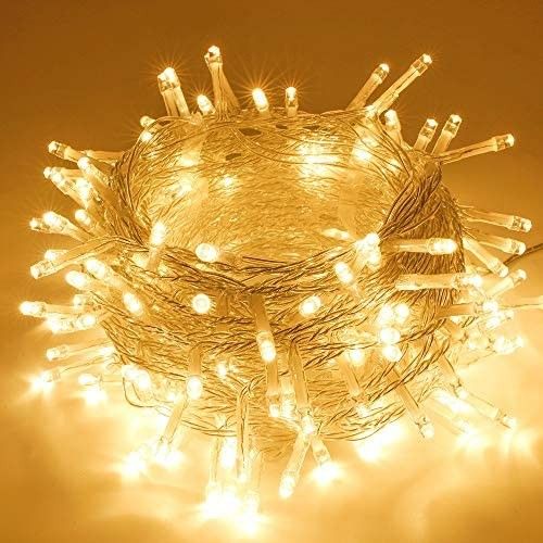 SANJICHA Extra-Long 66FT String Lights Outdoor/Indoor, 200 LED Upgraded Super Bright Christmas Li... | Amazon (US)