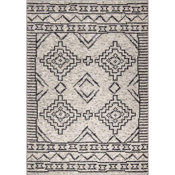 My Texas House South By Silver, Global, Geometric, Woven Area Rug, 5'3" x 7'6" - Walmart.com | Walmart (US)