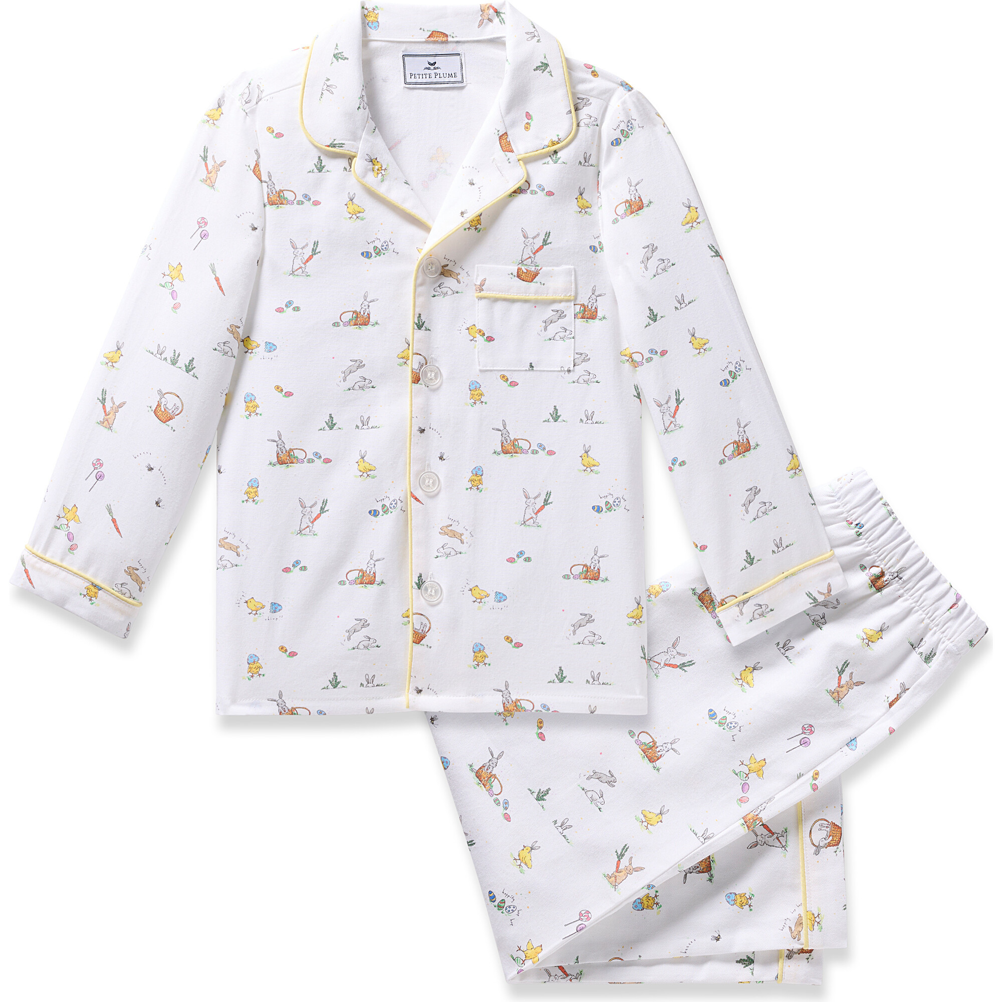 Kid's Twill Pajama, Easter Frolic | Maisonette