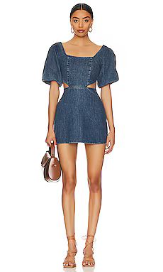 Show Me Your Mumu City Cut Out Dress in Deep End from Revolve.com | Revolve Clothing (Global)