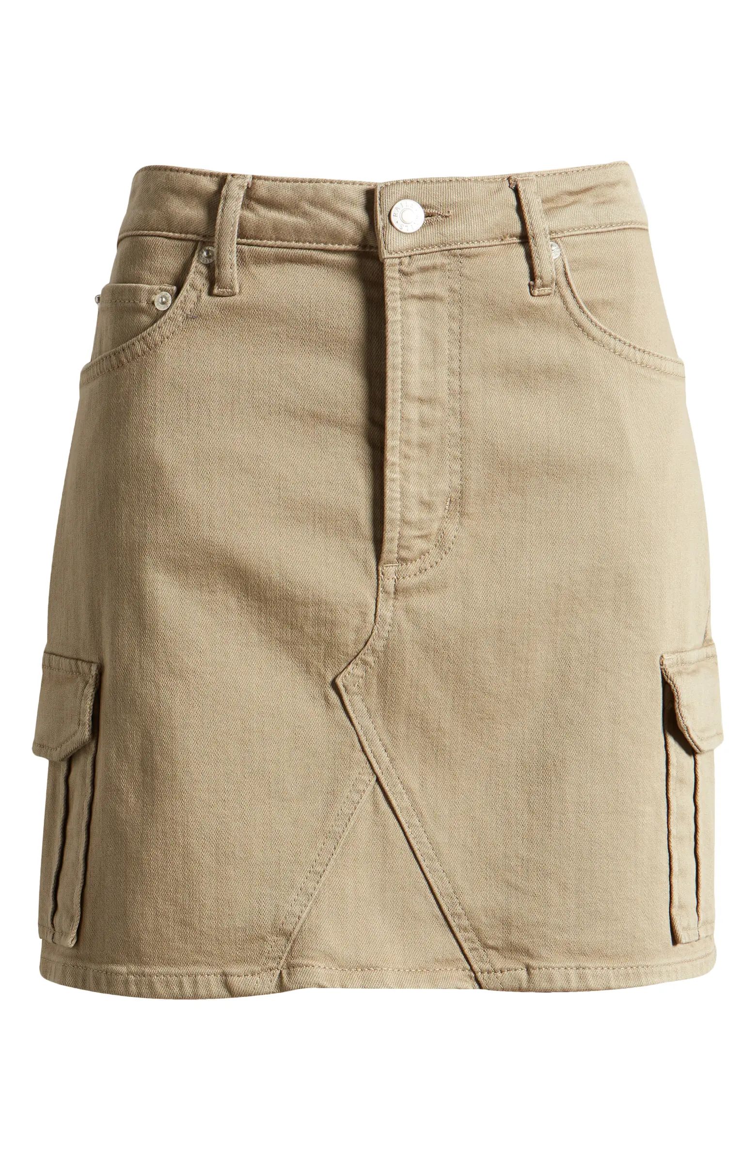 Laurel Stretch Cotton Cargo Skirt | Nordstrom