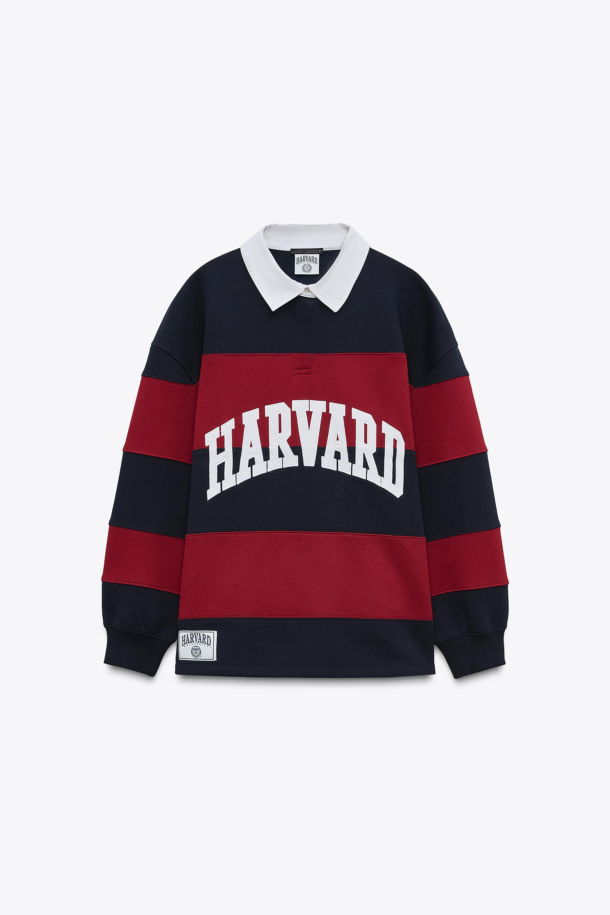 HARVARD UNIVERSITY POLO SWEATSHIRT | Zara US