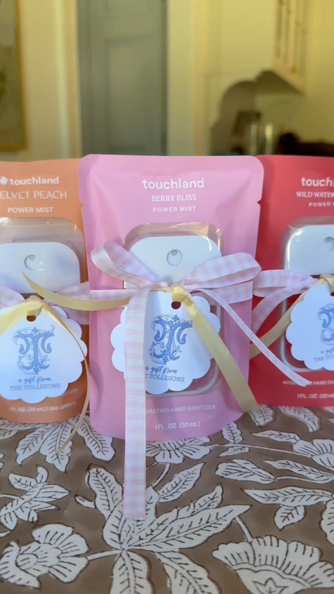 The perfect stocking stuffer or teacher gift this holiday season! Make it personalized with the cutest ribbon and custom Amazon gift tags! 

#TheSouthernSource #AmazonFinds #GiftGiving #Touchland