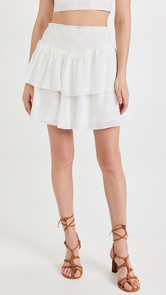 Whitewash Miniskirt | Shopbop