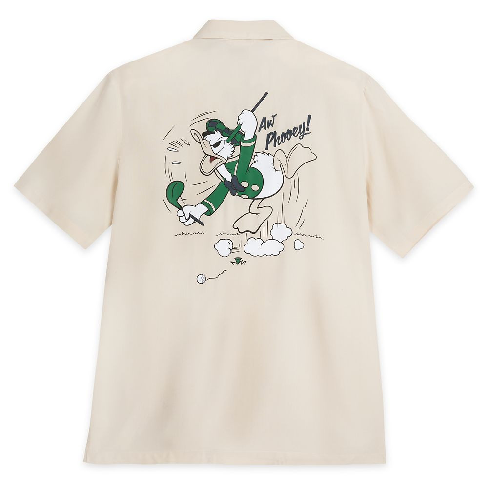 Donald Duck Woven Golf Shirt for Adults | Disney Store