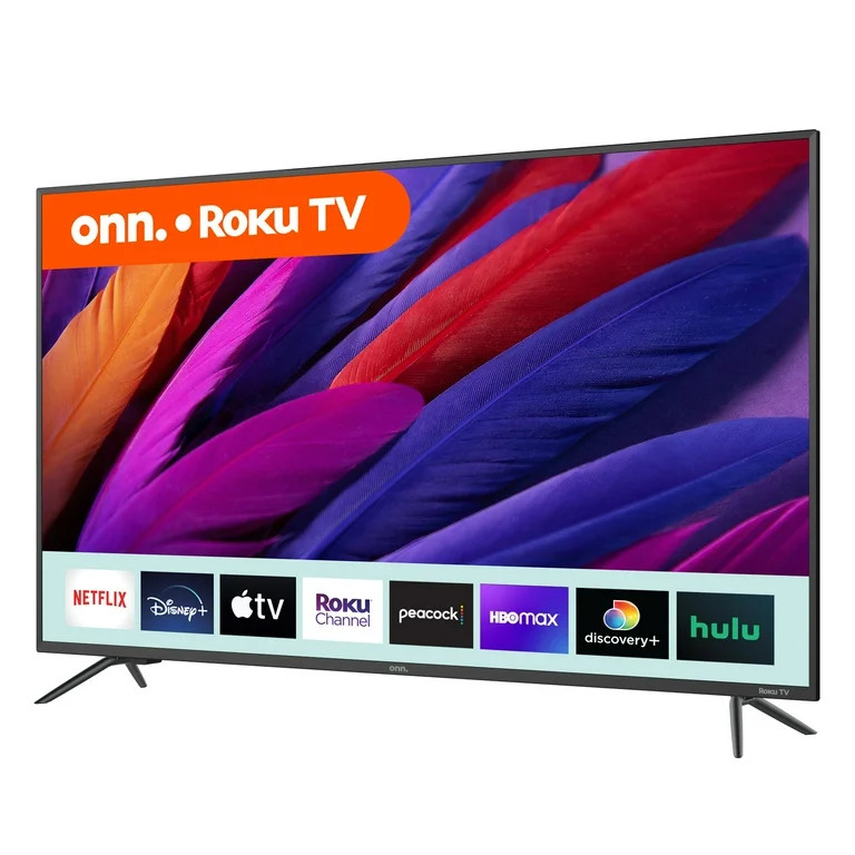 onn. 50” Class 4K UHD (2160P) LED Roku Smart TV HDR (100097811) | Walmart (US)