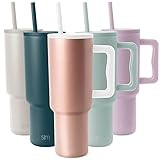 Simple Modern 40 oz Tumbler with Handle and Straw Lid | Insulated Reusable Stainless Steel Water Bot | Amazon (US)
