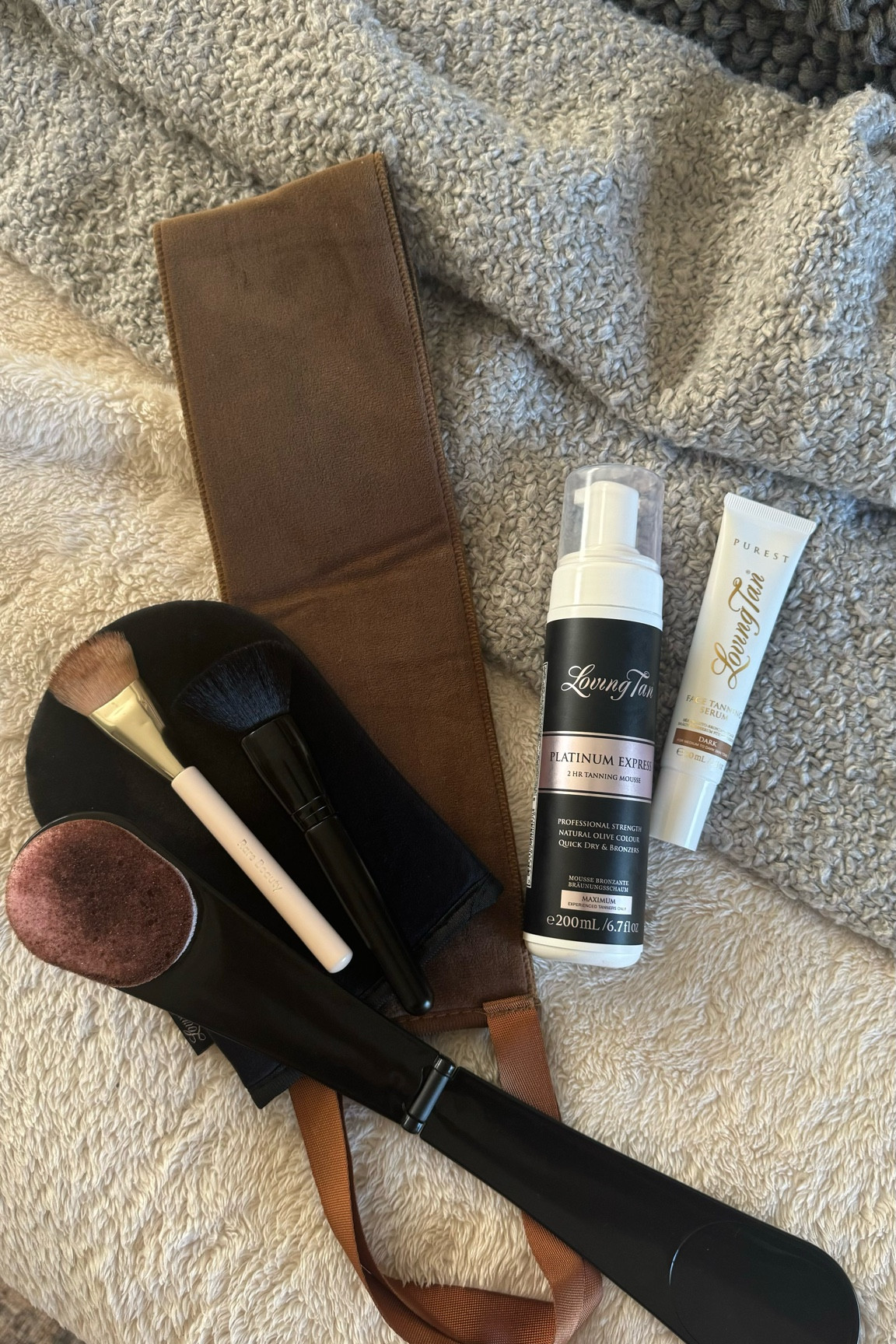 self tan faves 🩷 VANESSALT - for free Deluxe Applicator Mitt :)

#LTKbeauty