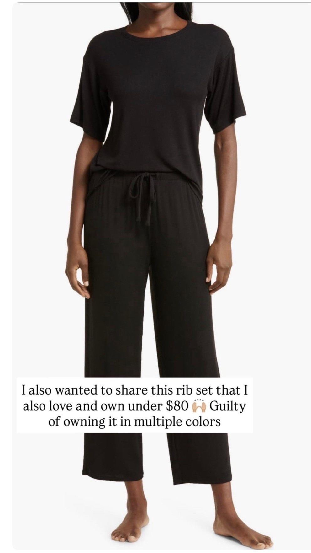 I also wanted to share this rib set that I also love and own under $80🙌🏼 Guilty of owning it in multiple colors

#LTKgrwm #LTKootd #LTKSeasonal