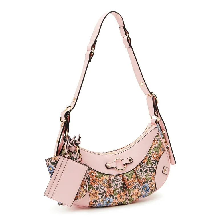 No Boundaries Women's Contemporary Hobo Bag | Walmart (US)