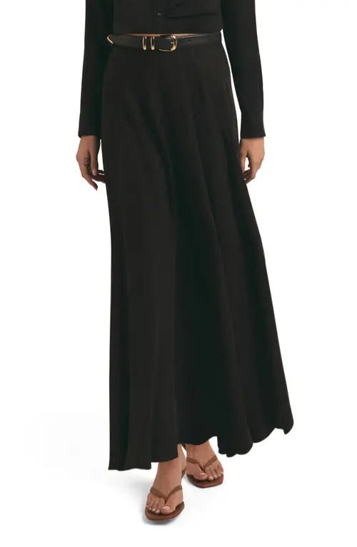 Favorite Daughter The Classy Maxi Skirt in Black at Nordstrom, Size X-Small | Nordstrom