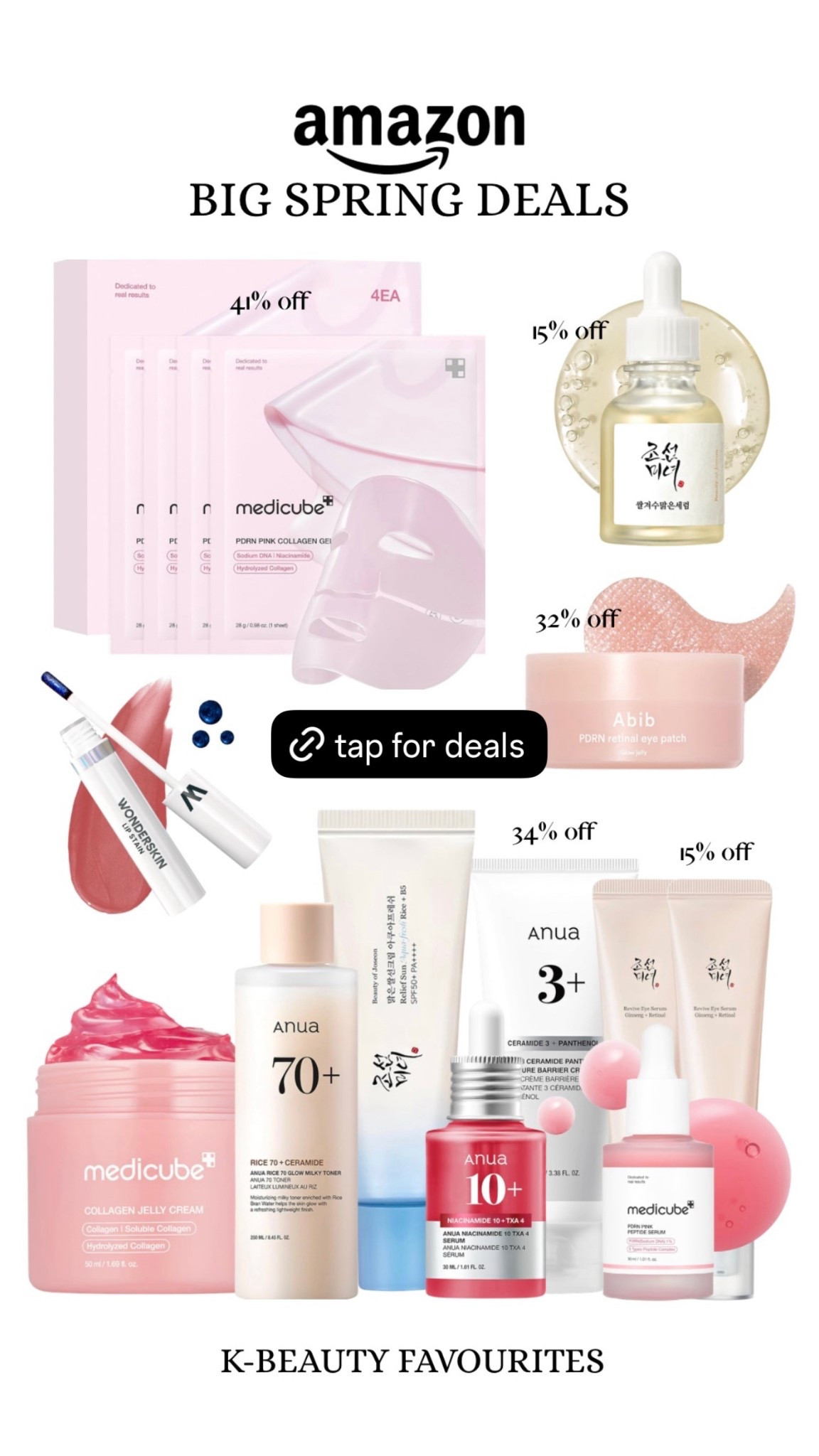 AMAZON K-BEAUTY DEALS 🫧 Ad
My top picks from the big spring sale!

#LTKbeauty #LTKeurope #LTKsale