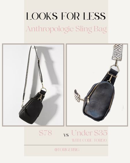 Anthropologie Sling Bag dupe! Under $35 with code Tori20 #pinklily

#LTKitbag #LTKstyletip #LTKunder50