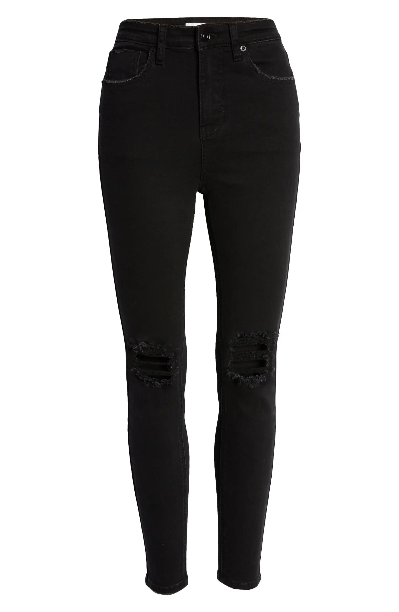 BP. Ripped High Waist Skinny Jeans | Nordstrom | Nordstrom