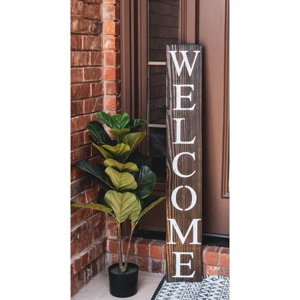 Coalinga Rustic Welcome Sign | Wayfair North America