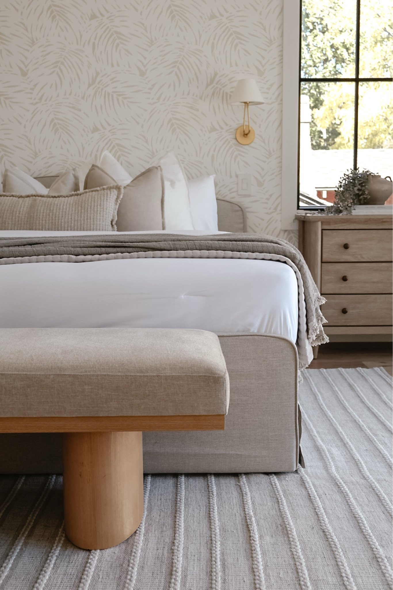 We love how this transitional bedroom turned out! These nightstands are beautiful and so affordable 

#LTKFindsUnder100 #LTKHome #LTKStyleTip