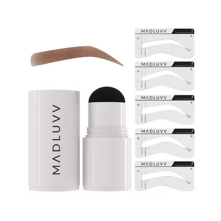 Madluvv Brow Stamp and Shaping Kit - Auburn | Walmart (US)