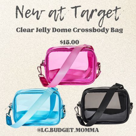 $15 at Target 

#bag #purse #clear #target #targetstyle

#LTKItBag #LTKGiftGuide