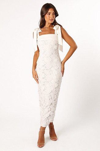 Women's Emersyn Midi Lace Dress | Macy's