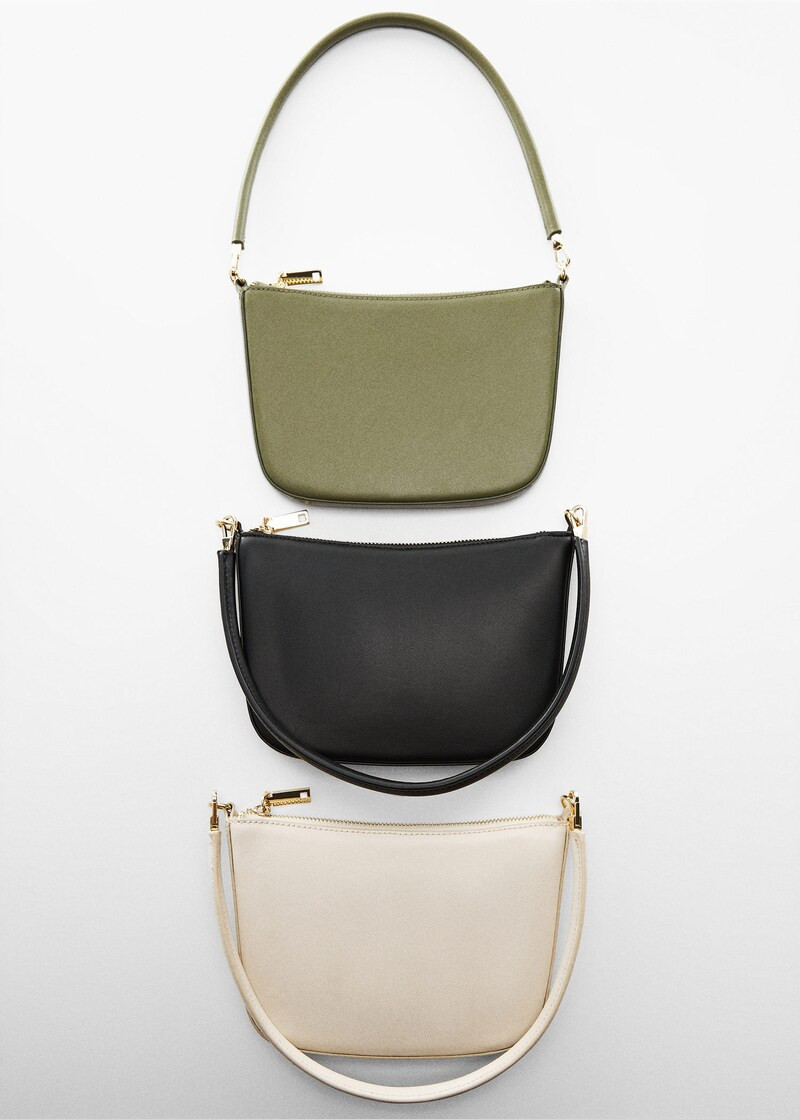 Shoulder bag with detachable handle  -  Women | Mango USA | MANGO (US)