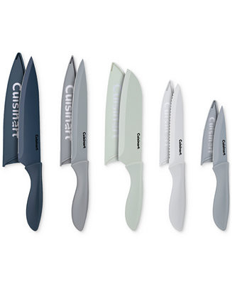 Ceramic Coated 10-Piece Cutlery Knife Set | Macy's