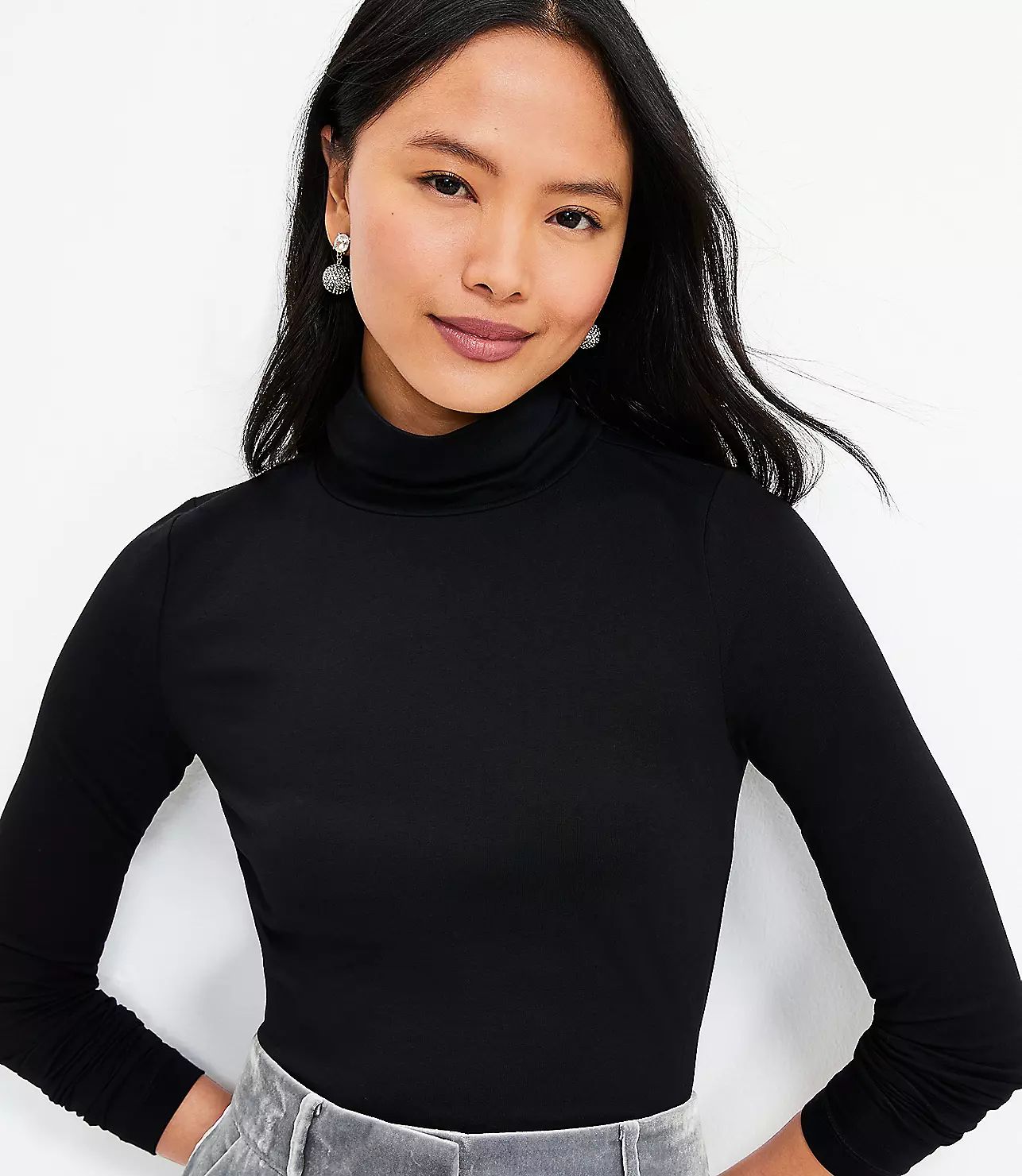 Long Sleeve Turtleneck | LOFT