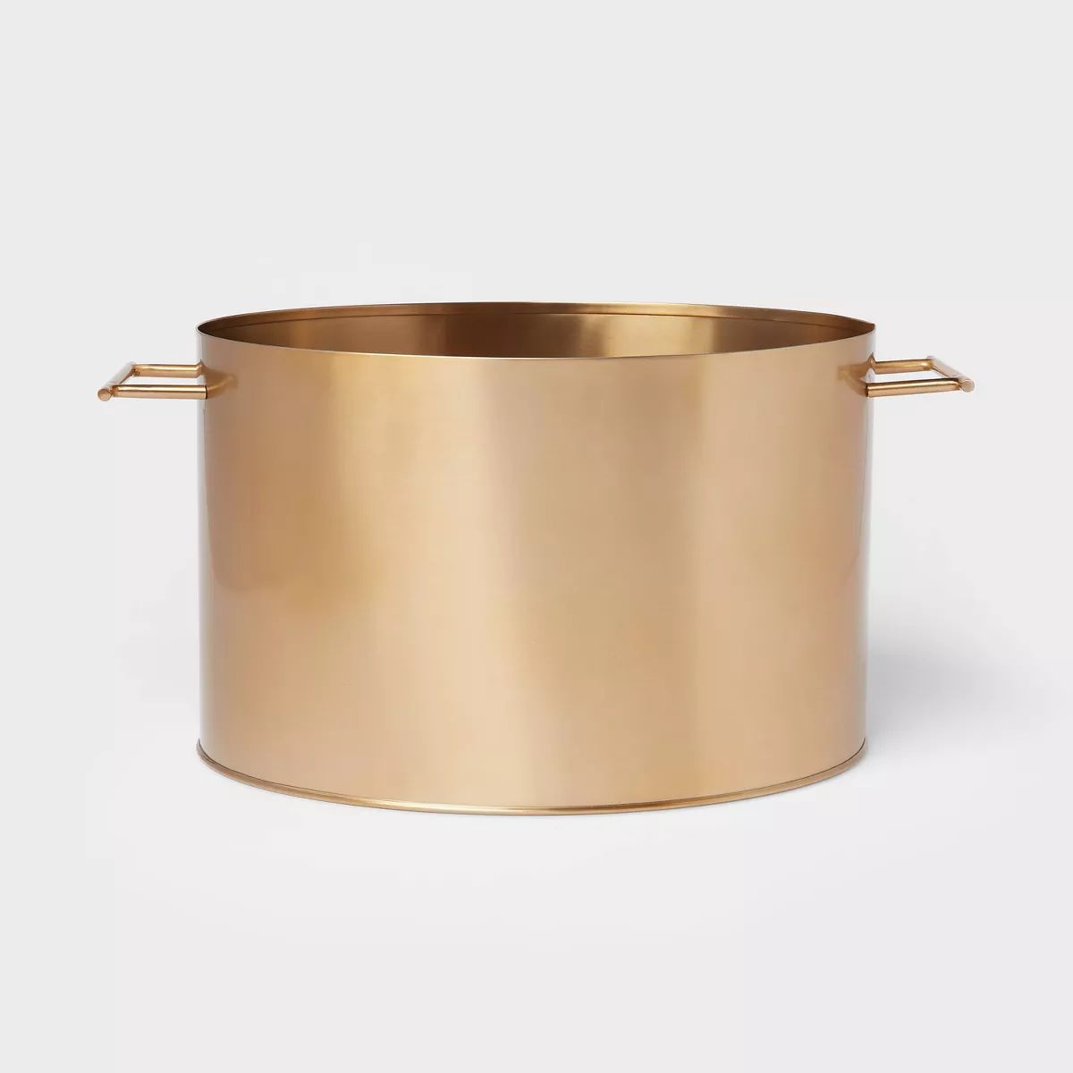 Metal Oval Beverage Tub Gold - Threshold™ | Target