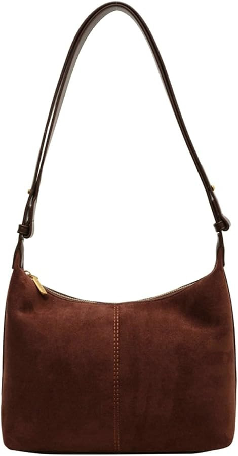 Suede Tote Bag Stylish Handbag Chic Small Crossbody Fall Purse Wallet Women Trendy 2025 Elegant S... | Amazon (US)