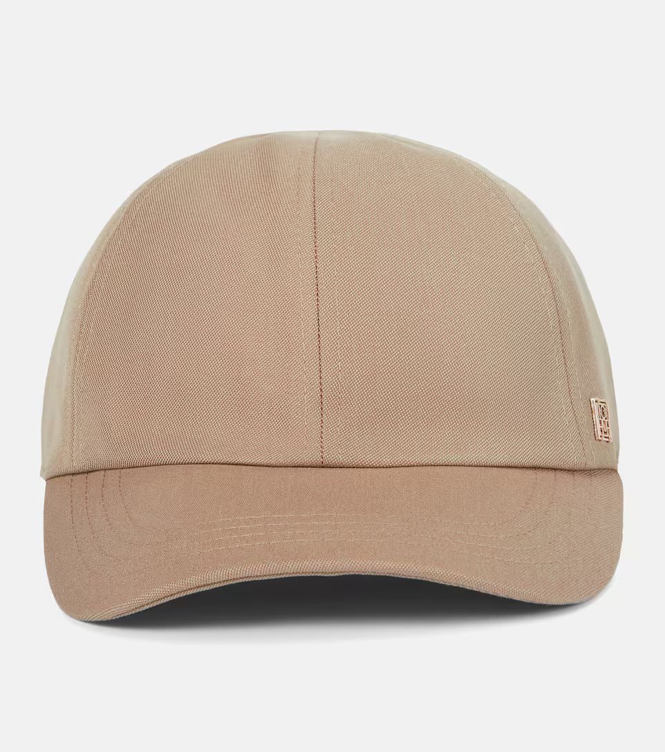 Cotton-blend twill cap | Mytheresa (US/CA)