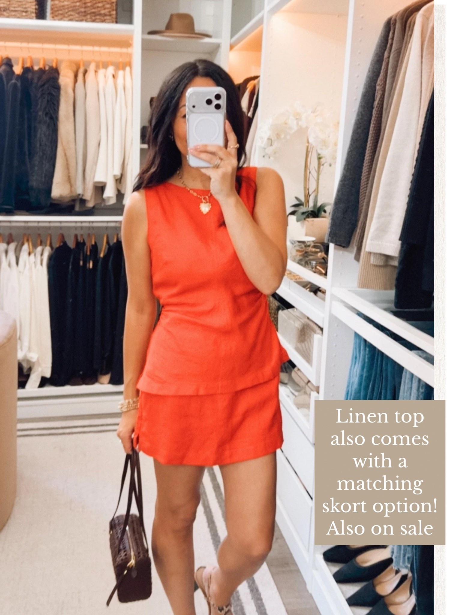 Linen set on sale! 20% off everything TTS 
Top looks amazing with denim!

#LTKootd #LTKSaleAlert #LTKOver40