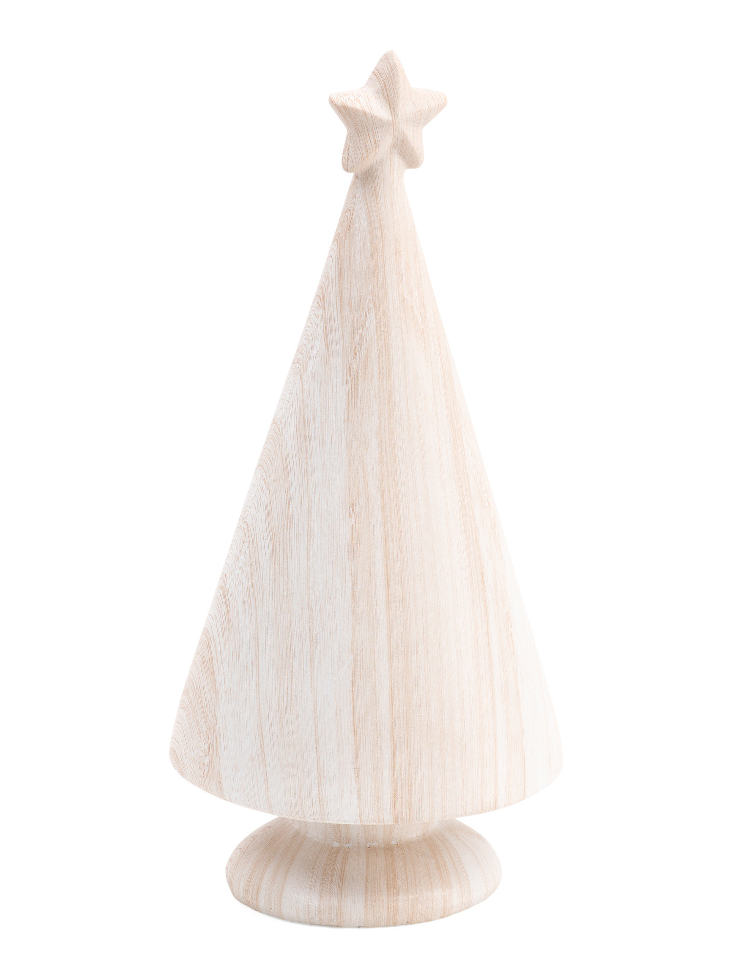 14in Wooden Resin Tree Decor | TJ Maxx