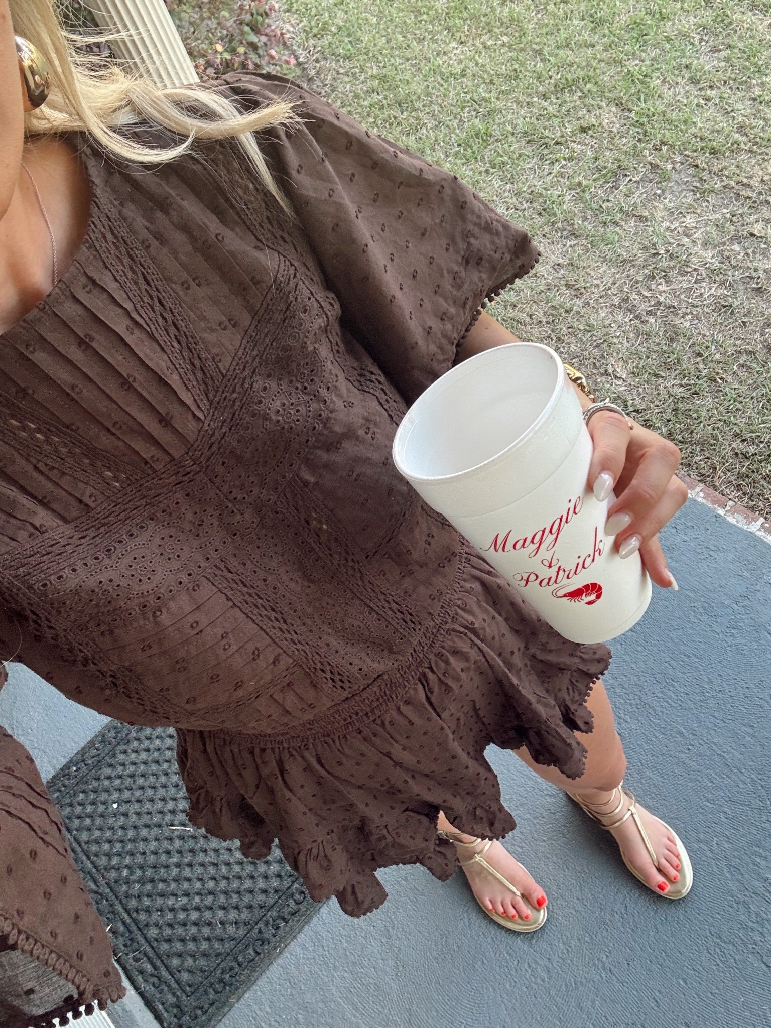 Wearing a size XS in this Abercrombie skort romper 🤎

#LTKSeasonal #LTKootd